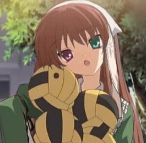Rating: Safe Score: 0 Tags: 1girl :o blurry brown_hair green_eyes image long_sleeves open_mouth solo suiseiseki upper_body User: admin