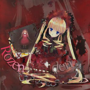 Rating: Safe Score: 0 Tags: 1girl auto_tagged blonde_hair blue_eyes bonnet copyright_name dress drill_hair frills image long_hair long_sleeves looking_at_viewer red_dress shinku sitting solo twin_drills twintails very_long_hair User: admin