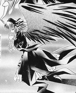 Rating: Safe Score: 0 Tags: 1girl closed_eyes dress frilled_sleeves frills greyscale hairband image long_hair long_sleeves monochrome rose solo standing suigintou wings User: admin