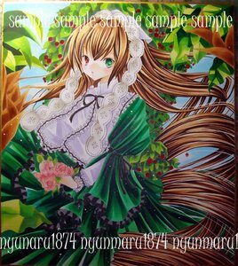 Rating: Safe Score: 0 Tags: 1girl brown_hair dress flower frills green_dress green_eyes heterochromia image long_hair long_sleeves looking_at_viewer pantyhose red_eyes ribbon solo suiseiseki very_long_hair User: admin