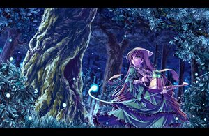 Rating: Safe Score: 0 Tags: 1girl brown_hair commentary_request dress fireflies forest green_dress green_eyes heterochromia image letterboxed long_hair monster_girl nature revision rozen_maiden sasa_ichi scenery solo suiseiseki tree twin_braids wakasagihime watering_can User: admin