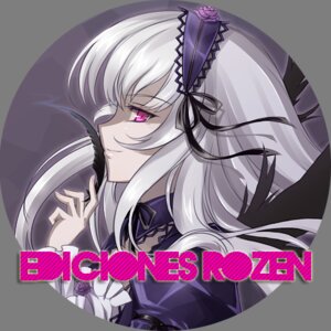 Rating: Safe Score: 0 Tags: 1girl black_wings cover dress flower frills hairband image long_hair long_sleeves profile purple_flower purple_rose ribbon rose silver_hair solo suigintou wings User: admin
