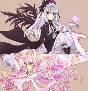 Rating: Safe Score: 0 Tags: 2girls boots dress flower frills hairband image juliet_sleeves kirakishou long_hair long_sleeves multiple_girls pair pink_hair pink_rose rose suigintou thighhighs very_long_hair white_dress white_flower white_rose wings yellow_eyes User: admin