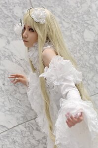 Rating: Safe Score: 0 Tags: 1girl bare_shoulders blonde_hair blurry depth_of_field dress frilled_sleeves frills kirakishou lips lolita_fashion long_hair nail_polish solo very_long_hair white_dress wide_sleeves User: admin