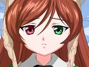 Rating: Safe Score: 0 Tags: 1girl bow bowtie brown_hair closed_mouth eyebrows_visible_through_hair green_eyes image long_hair looking_at_viewer portrait red_eyes solo suiseiseki User: admin