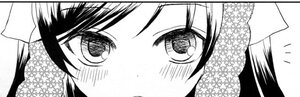 Rating: Safe Score: 0 Tags: 1girl bangs blush close-up comic eyebrows_visible_through_hair face greyscale hair_between_eyes image looking_at_viewer monochrome solo suiseiseki User: admin