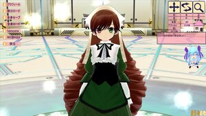 Rating: Safe Score: 0 Tags: brown_hair dress fake_screenshot green_dress green_eyes heterochromia image long_hair long_sleeves looking_at_viewer multiple_girls red_eyes ribbon smile solo suiseiseki twintails very_long_hair User: admin