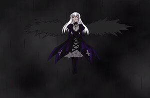 Rating: Safe Score: 0 Tags: 1girl black_dress black_wings dress full_body image long_hair long_sleeves looking_at_viewer red_eyes ribbon solo standing suigintou thighhighs wings User: admin