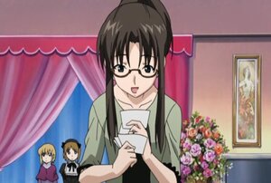 Rating: Safe Score: 0 Tags: 4girls :d auto_tagged black_hair blonde_hair blurry brown_hair curtains flower glasses heart holding human image kusabue_mitsu long_hair long_sleeves looking_at_viewer multiple_girls open_mouth screenshot smile solo upper_body User: admin