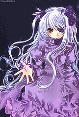 Rating: Safe Score: 0 Tags: 1girl barasuishou blush dress frills hair_ribbon image long_hair long_sleeves looking_at_viewer night ribbon sky solo two_side_up very_long_hair User: admin