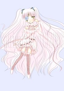 Rating: Safe Score: 0 Tags: 1girl boots cross-laced_footwear dress eyepatch flower frills hair_flower image kirakishou knee_boots long_hair long_sleeves pink_hair rose solo thigh_boots thighhighs very_long_hair white_footwear yellow_eyes User: admin
