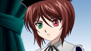 Rating: Safe Score: 0 Tags: 1girl black_ribbon brown_hair closed_mouth green_eyes hat heterochromia image looking_at_viewer portrait red_eyes ribbon short_hair solo souseiseki suiseiseki User: admin