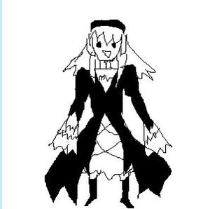 Rating: Safe Score: 0 Tags: 1girl black_wings dress full_body greyscale image long_hair monochrome simple_background solo standing suigintou thighhighs white_background wings User: admin