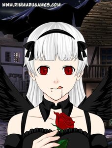 Rating: Safe Score: 0 Tags: 1girl angel_wings bare_shoulders black_wings bookshelf feathered_wings feathers flower gothic_lolita hairband image lolita_fashion long_hair red_eyes red_flower red_rose rose solo suigintou tongue tongue_out white_hair wings User: admin