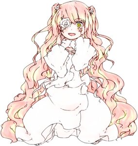 Rating: Safe Score: 0 Tags: 1girl blonde_hair dress eyepatch flower hair_flower hair_ornament image kirakishou long_hair open_mouth pink_hair smile solo two_side_up very_long_hair wavy_hair User: admin