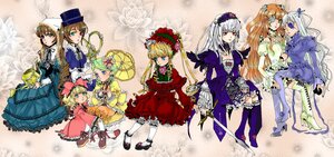 Rating: Safe Score: 0 Tags: 6+girls blonde_hair blue_eyes boots bow brown_hair dress flower frills green_eyes hairband hat hina_ichigo image kanaria long_hair multiple multiple_girls pink_bow red_dress red_eyes shinku siblings silver_hair sisters smile souseiseki suigintou suiseiseki tagme thighhighs twins twintails two_side_up wings User: admin