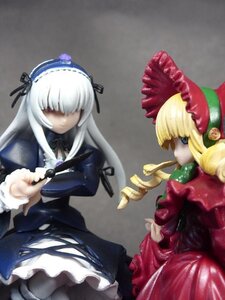 Rating: Safe Score: 0 Tags: 2girls blonde_hair bow doll dress drill_hair frills long_hair long_sleeves multiple_dolls multiple_girls photo rose shinku silver_hair suigintou tagme User: admin