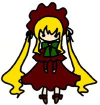 Rating: Safe Score: 0 Tags: 1girl blonde_hair bonnet bow dress full_body hat image long_hair long_sleeves red_dress shinku simple_background solo standing white_background User: admin