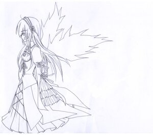 Rating: Safe Score: 0 Tags: 1girl closed_mouth dress eyebrows_visible_through_hair feathered_wings flower from_side full_body hairband image long_hair long_sleeves monochrome profile puffy_sleeves ribbon solo standing suigintou very_long_hair white_background wide_sleeves wings User: admin