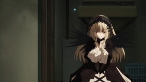 Rating: Safe Score: 0 Tags: 1girl black_ribbon blonde_hair dress hairband image long_hair long_sleeves looking_at_viewer red_eyes ribbon solo suigintou very_long_hair wings User: admin