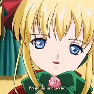 Rating: Safe Score: 0 Tags: 1girl blonde_hair blue_eyes braid close-up face fake_screenshot flower image long_hair looking_at_viewer parody pink_rose red_rose rose shinku solo User: admin