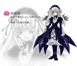 Rating: Safe Score: 0 Tags: 1girl boots dress flower frills full_body hairband image long_hair long_sleeves looking_at_viewer puffy_sleeves rose silver_hair solo standing suigintou very_long_hair white_background wings User: admin