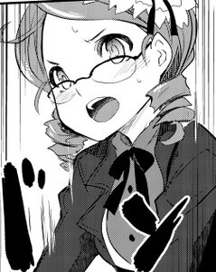 Rating: Safe Score: 0 Tags: 1girl bangs blush bow glasses greyscale halftone image jacket kanaria long_sleeves monochrome open_mouth short_hair solo sweat upper_body User: admin