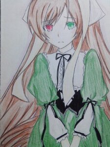 Rating: Safe Score: 0 Tags: 1girl auto_tagged dress green_dress green_eyes head_scarf heterochromia image long_hair long_sleeves looking_at_viewer puffy_sleeves red_eyes simple_background solo suiseiseki very_long_hair User: admin