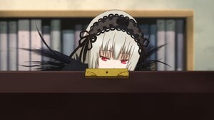 Rating: Safe Score: 0 Tags: 1girl bangs black_wings blurry blurry_background depth_of_field eyebrows_visible_through_hair hairband image long_hair red_eyes ribbon silver_hair solo suigintou User: admin