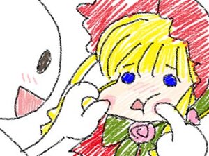 Rating: Safe Score: 0 Tags: 1girl blonde_hair blue_eyes blush image open_mouth rose shinku solo tongue tongue_out User: admin