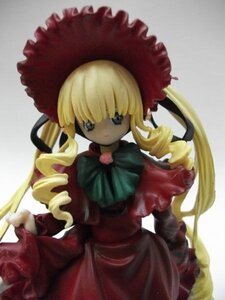 Rating: Safe Score: 0 Tags: 1girl blonde_hair blue_eyes bonnet bow bowtie doll dress drill_hair frills long_hair long_sleeves looking_at_viewer red_dress shinku simple_background solo standing twin_drills twintails User: admin