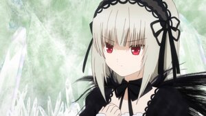 Rating: Safe Score: 0 Tags: 1girl bangs black_dress black_ribbon black_wings closed_mouth detached_collar dress eyebrows_visible_through_hair flower frills hairband image juliet_sleeves long_hair long_sleeves looking_at_viewer outdoors puffy_sleeves red_eyes ribbon silver_hair solo suigintou upper_body wings User: admin