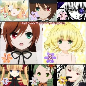 Rating: Safe Score: 0 Tags: 6+girls blonde_hair blue_eyes bonnet brown_hair drill_hair eyepatch flower green_eyes green_hair hairband heterochromia hina_ichigo image kanaria long_hair multiple multiple_girls open_mouth petals red_eyes rose shinku silver_hair souseiseki suigintou suiseiseki tagme twin_drills twintails white_rose User: admin