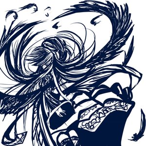 Rating: Safe Score: 0 Tags: 1girl feathers image long_hair monochrome solo suigintou very_long_hair wings User: admin