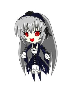 Rating: Safe Score: 0 Tags: 1girl :d auto_tagged black_wings chibi detached_collar dress flower frills full_body hairband image long_hair long_sleeves looking_at_viewer open_mouth red_eyes rose silver_hair simple_background smile solo standing suigintou very_long_hair white_background wings User: admin