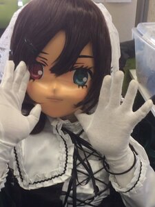 Rating: Safe Score: 0 Tags: 1girl bangs black_hair blue_eyes close-up closed_mouth face frills long_sleeves looking_at_viewer short_hair smile solo suiseiseki upper_body white_gloves User: admin