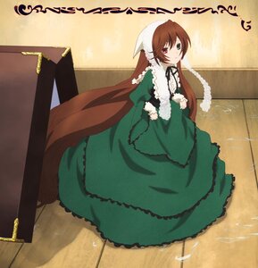 Rating: Safe Score: 0 Tags: 1girl brown_hair dress frills green_dress green_eyes heterochromia image long_hair long_sleeves looking_at_viewer red_eyes solo suiseiseki twintails very_long_hair User: admin