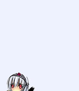 Rating: Safe Score: 0 Tags: 1girl blush flower hairband image long_sleeves looking_at_viewer red_eyes rose silver_hair simple_background solo suigintou User: admin