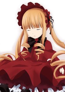Rating: Safe Score: 0 Tags: 1girl auto_tagged blonde_hair bonnet bow closed_eyes dress drill_hair image long_hair long_sleeves rose shinku sleeping solo twintails very_long_hair User: admin