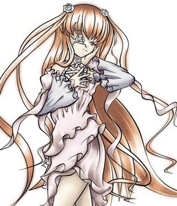 Rating: Safe Score: 0 Tags: 1girl dress eyepatch flower frills hair_flower hair_ornament image kirakishou long_hair long_sleeves rose solo very_long_hair User: admin