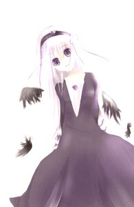 Rating: Safe Score: 0 Tags: 1girl angel_wings bangs bird black_dress black_feathers black_wings dress feathered_wings feathers hairband image long_hair long_sleeves looking_at_viewer purple_eyes simple_background solo suigintou white_background white_wings wings User: admin