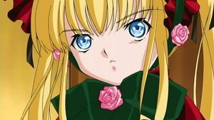 Rating: Safe Score: 0 Tags: 1girl blonde_hair blue_eyes bow flower image long_hair looking_at_viewer pink_flower pink_rose rose shinku sidelocks simple_background solo twintails yellow_background User: admin