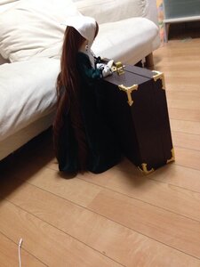 Rating: Safe Score: 0 Tags: 1girl black_hair doll indoors long_hair solo suiseiseki wings wooden_floor User: admin