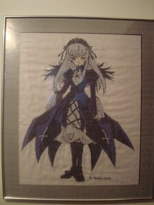 Rating: Safe Score: 0 Tags: 1girl black_wings dress flower image long_hair looking_at_viewer ribbon solo standing suigintou thighhighs wings User: admin