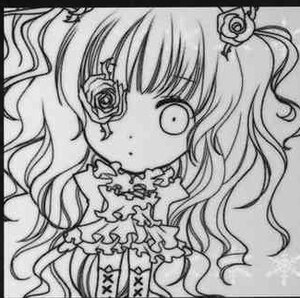 Rating: Safe Score: 0 Tags: 1girl flower greyscale hair_flower hair_ornament image kirakishou letterboxed long_hair looking_at_viewer monochrome rose shikishi solo star_(symbol) traditional_media upper_body wavy_hair User: admin