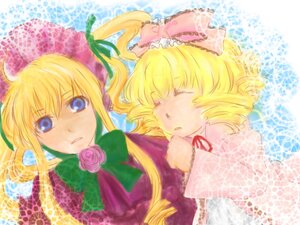 Rating: Safe Score: 0 Tags: 2girls blonde_hair blue_eyes bow closed_eyes dress drill_hair flower hair_bow hina_ichigo hinaichigo image long_hair long_sleeves lying multiple_girls pair pink_bow rose shinku sleeping User: admin