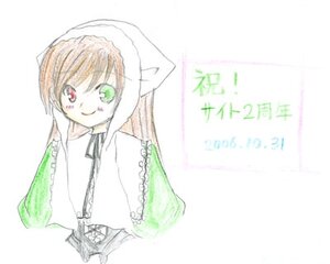 Rating: Safe Score: 0 Tags: 1girl bangs brown_hair closed_mouth dress green_dress green_eyes hat head_scarf heterochromia image long_hair long_sleeves looking_at_viewer red_eyes simple_background smile solo suiseiseki upper_body white_background User: admin