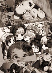 Rating: Safe Score: 0 Tags: 6+girls ^_^ bangs blush closed_eyes everyone happy hat hug image monochrome multiple multiple_boys multiple_girls one_eye_closed open_mouth smile tagme tears User: admin