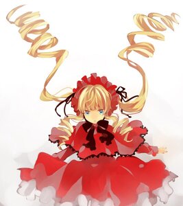 Rating: Safe Score: 0 Tags: 1girl blonde_hair blue_eyes bow dress drill_hair frills image long_hair long_sleeves looking_at_viewer ribbon shinku solo twin_drills User: admin