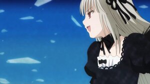 Rating: Safe Score: 0 Tags: 1girl auto_tagged bangs black_dress black_ribbon dress hairband image juliet_sleeves long_hair long_sleeves open_mouth outdoors petals profile puffy_sleeves red_eyes ribbon silver_hair sky solo suigintou upper_body User: admin
